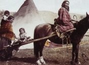 Старые цветные фотографии коренных американцев (Фото) 