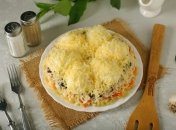 Салат "Снігові замети" точно додасть святкового настрою