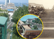 Фуникулер и Потемкинская лестница в Одессе