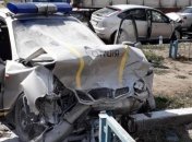 На Харьковщине полицейские попали в ДТП