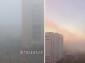 Камера не передает той плотности туманной стены, с которой сегодня столкнулись одесситы и гости города