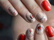 Маникюр 2020: свежие идеи зимнего дизайна на короткие ногти (Фото)