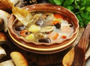 Грибна юшка