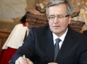 Бронислав Коморовский: Волынская трагедия имеет признаки геноцида   