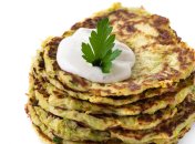 Вкусные кабачковые оладьи