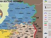 Карта АТО на востоке Украины (2 января)
