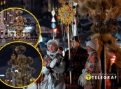 Святвечер на Майдане Независимости в Киеве. Фото Ян Доброносов