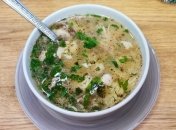 Суп получается легким и вкусным