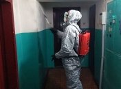 Черкасские спасатели продезинфицировали дом вернувшейся из Италии женщины (Видео)