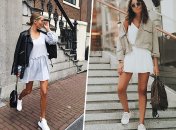 Как сочетать летние платья с кедами