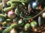 Прикрасити ялинку красиво на Новий рык - непроста задача (зображення створено за допомогою ШІ)