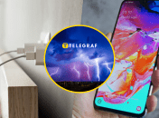 Телефон і зарядка