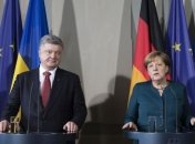 Меркель и Порошенко обсудят урегулирование ситуации на Донбассе
