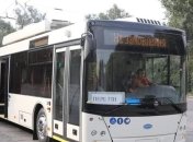 В Запорожье появился первый автономный троллейбус