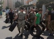 Активисты заблокировали киевский суд, где рассматривается дело "торнадовцев"