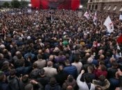 Во время митинга оппозиции в Албании отравились 70 человек