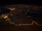 Астронавт NASA опубликовал снимок ночного Нила из космоса