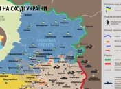 Карта АТО на Востоке Украины (3 октября)