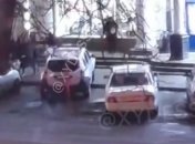 В Одессе патрульная за рулем служебного авто сбила женщину (видео) 