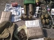 В зоне АТО обнаружен очередной схрон с арсеналами боеприпасов