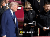 Дональд Трамп и Владимир Зеленский на похоронах Папы