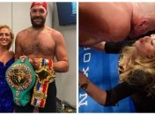 Пэрис Фьюри вместе с мужем Тайсоном