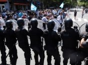 Акции протеста в Буэнос-Айресе