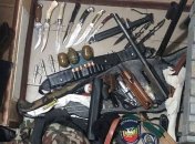 Пограничники везли из зоны АТО арсенал оружия