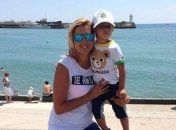 Яна Клочкова с сыном Сашей отдыхают в Крыму (ФОТО)