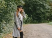 Серое пальто – это вечная классика