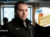 Кирилл Буданов и торт "Тайны Буданова"