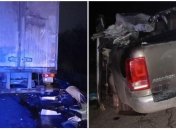 Наслідки ДТП на фото поліції