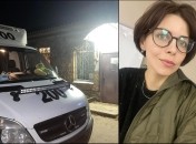 Журналістка Мирослава Ильтьо часто супроводжує волонтерів у їхніх поїздках до лінії фронту