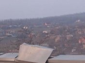 "Азов" показал как боевики обстреливают Широкино (Видео)