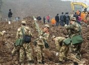 Жертвами схода оползня на юго-западе Китая стало 42 человека