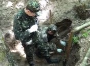 В Киевской области нашли останки солдат Второй мировой войны (Видео)