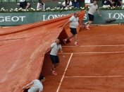 Из-за шторма полуфинал "Ролан Гаррос" доиграют в субботу