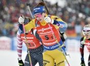 Шведская биатлонистка вышла на эстафету без винтовки