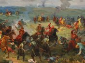 Часть диорамы "Зборовская битва". Художники Степан Нечай и Светлана Нечай-Сорока. 1993–1995 гг.