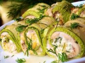 Корисні кабачкові рулети