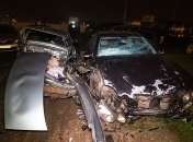 В Киеве пьяный водитель Mercedes спровоцировал ДТП с восемью авто