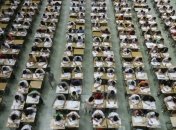 В Китае используют дроны для наблюдения за порядком на экзаменах