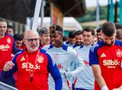 Тренировка сборной Испании