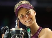 Свитолина обратилась к болельщикам после победы на Итоговом турнире WTA
