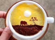 Потрясающее искусство: красота этого кофе сводит с ума (Фото)