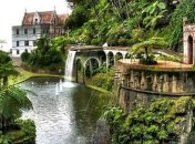 Тропический сад Монте в Португалии на острове Мадейра (Фото)