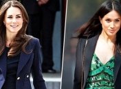 Кейт Миддлтон и Меган Маркл вышли в свет в похожих нарядах