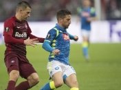 Наполи проиграл Зальцбургу, но пробился в четвертьфинал Лиги Европы