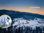 Снег в Буковеле