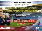 Исландия - Украина: 2:0: события матча